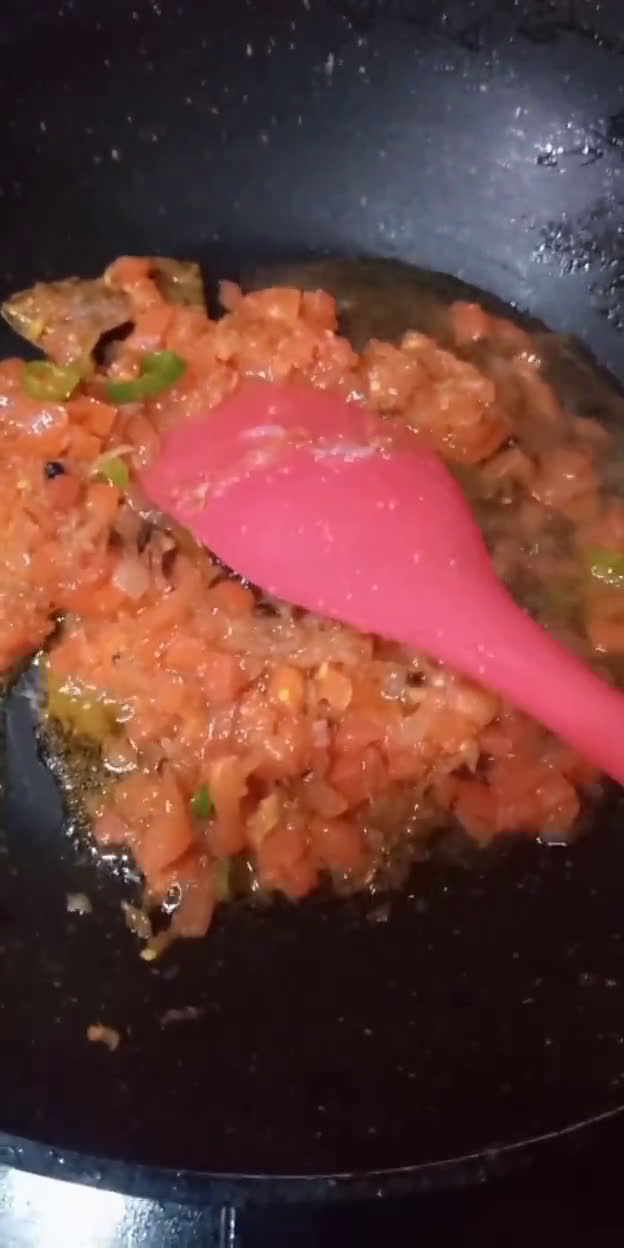 A picture of step 5 of Mash Fry Daal - Dhaba Style.