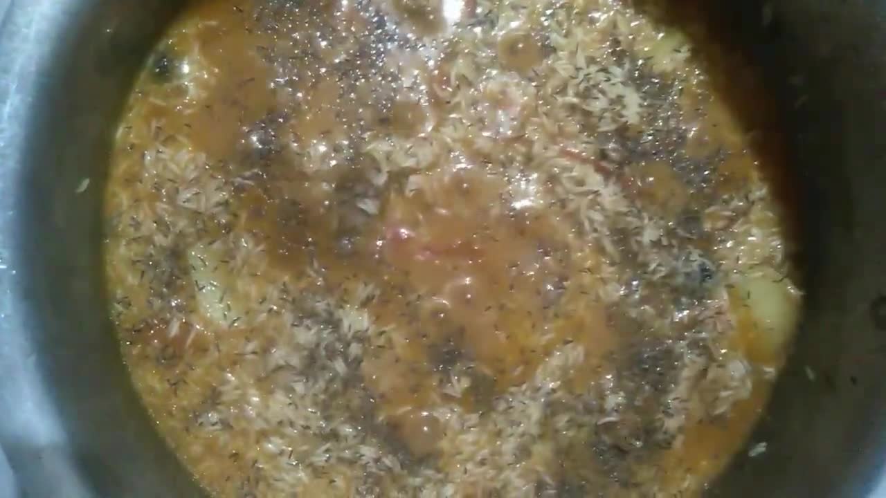 A picture of step 5 of Desi style chicken pulao.