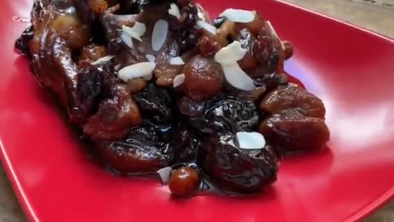 Une image de l'étape 8 de Côtelettes d’agneau 🥩🍋🥜🫘confites aux fruits secs🍯.