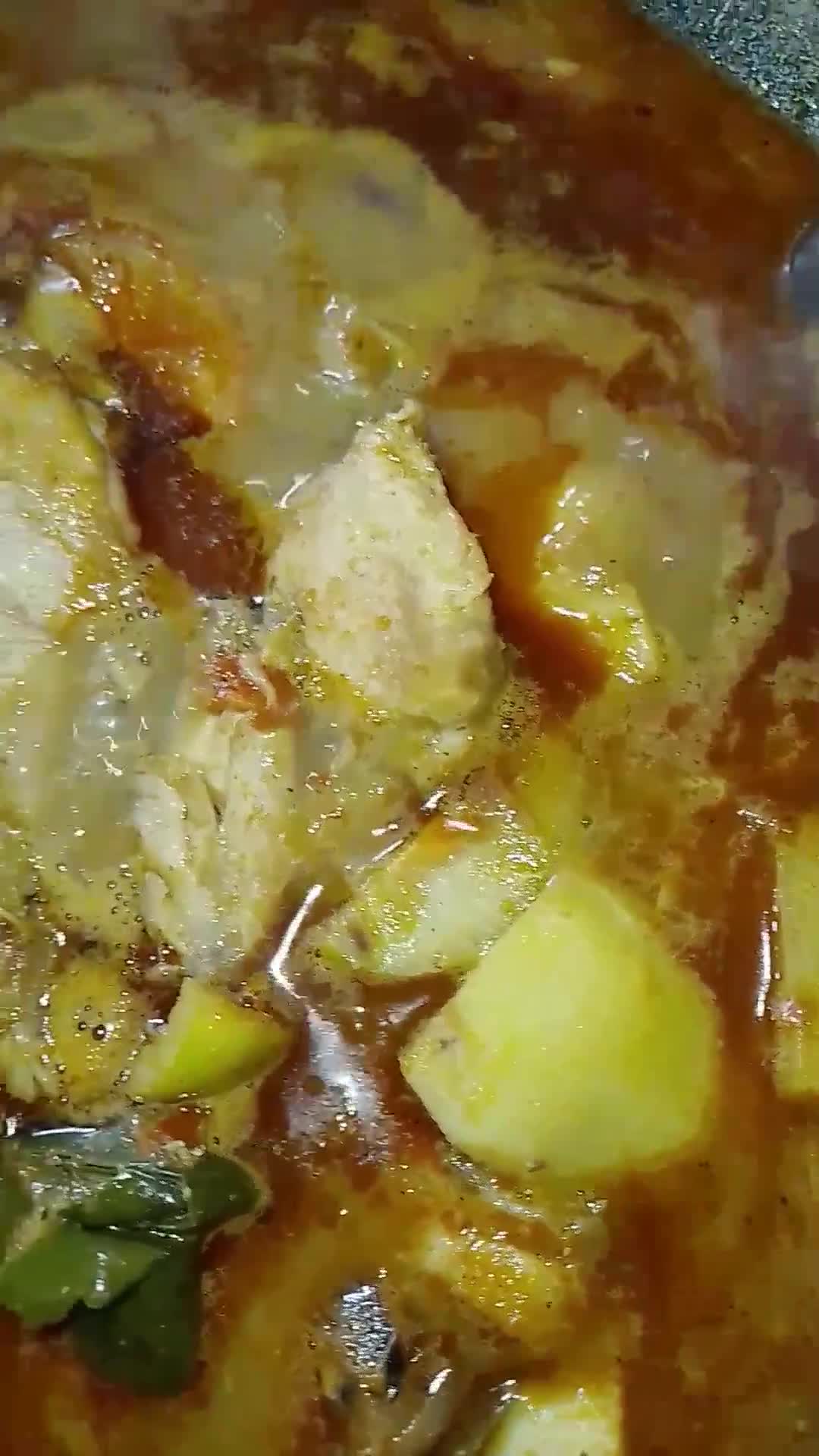 Foto langkah ke 6 dari resep Ayam kuah pedas.