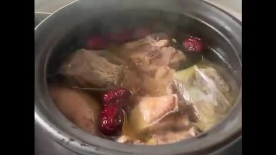 金銀花雞湯的食譜步驟3照片