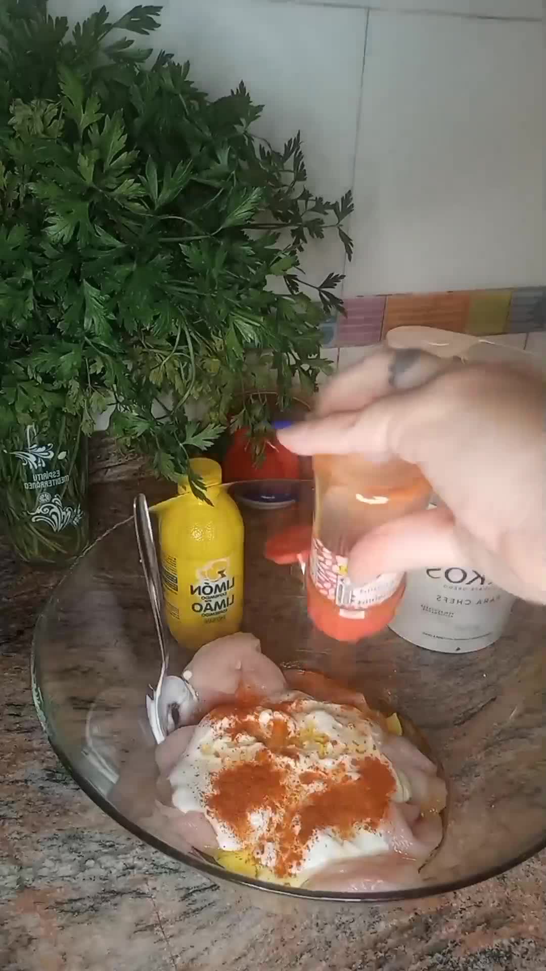 Foto del paso 1 de la receta: Pollo estilo Griego 🍗