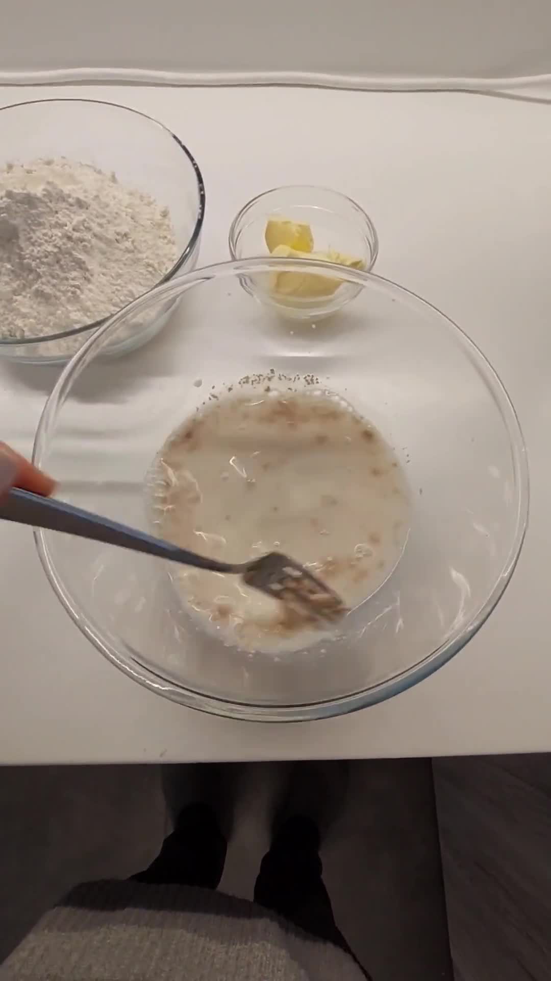 Φωτογραφία βήματος 1 της συνταγής Kanelbullar - Σουηδικά ψωμάκια κανέλας
