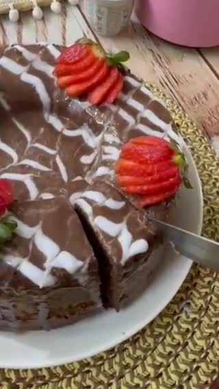 صورة لخطوة 8 من وصفة كيكة البركان