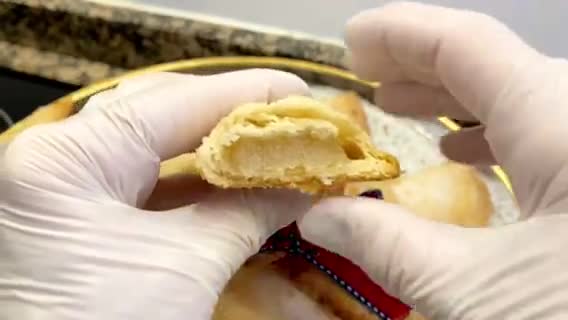 Foto del paso 19 de la receta: Empanadillas de anís rellenas con dulce de Boniato