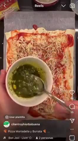 Foto del paso 2 de la receta: Pizza Mortadella y Burrata