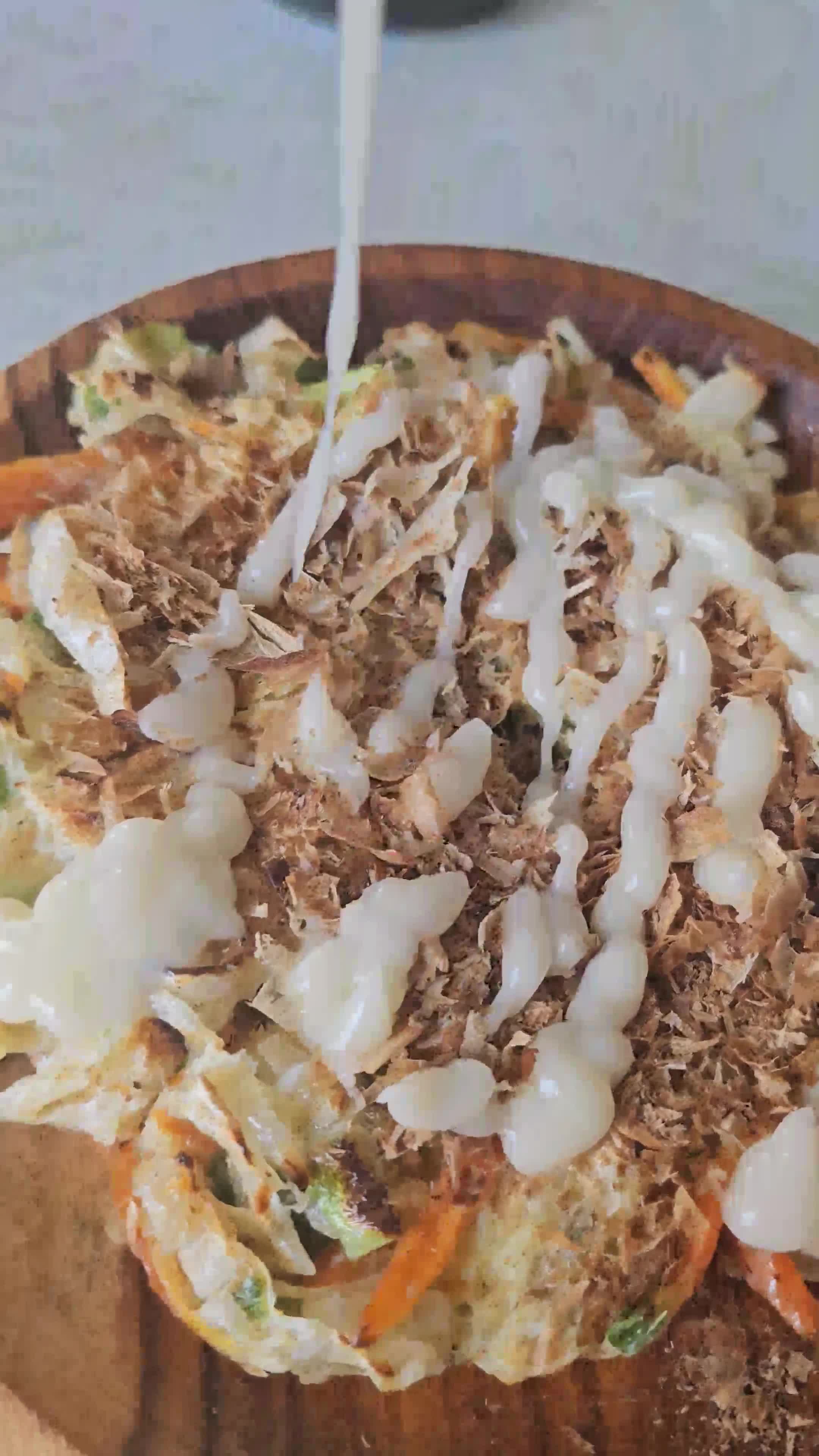 Foto langkah ke 7 dari resep Okonomiyaki.