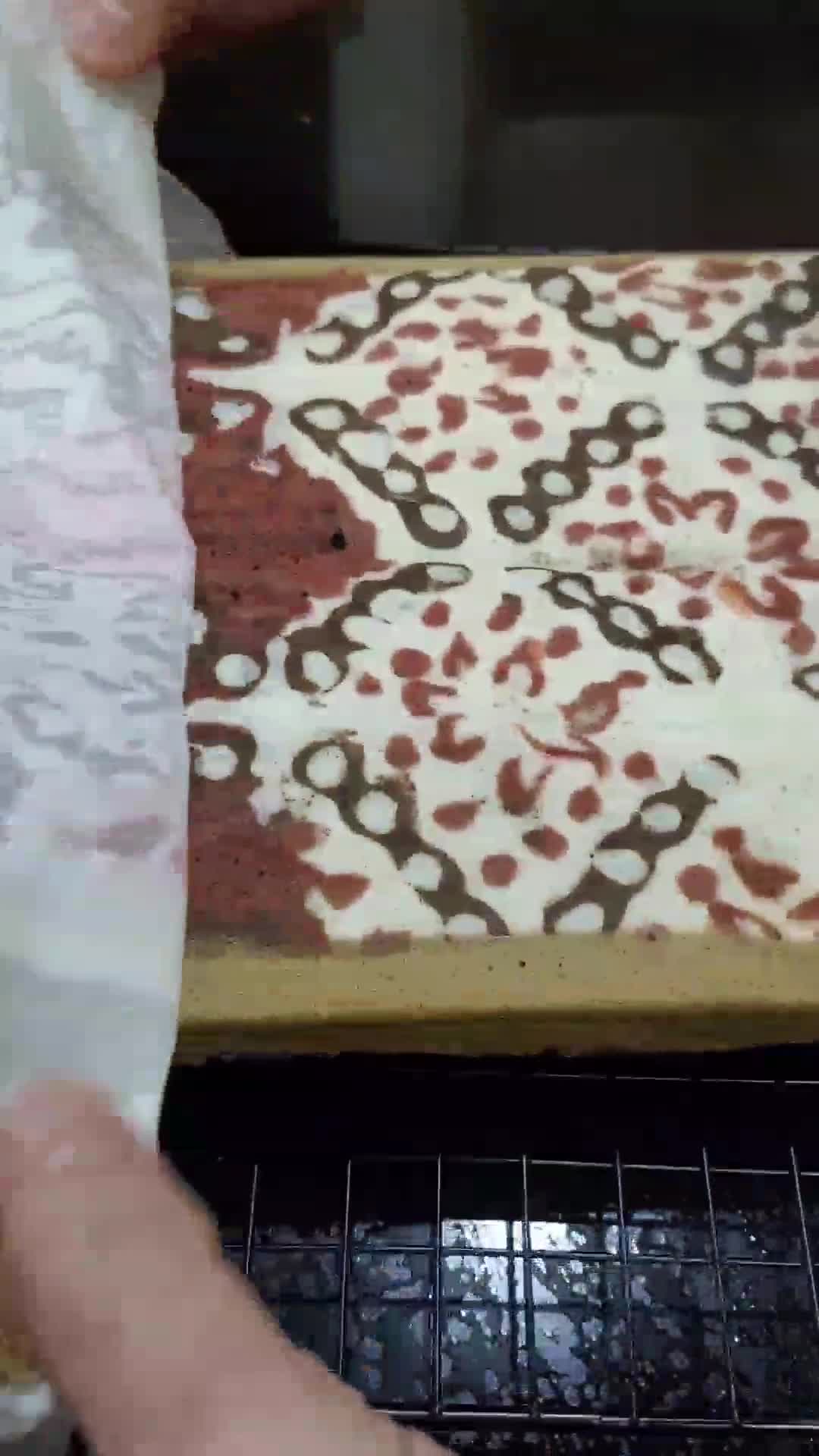Foto langkah ke 5 dari resep Bolu Gulung Batik Gluten Free (502).