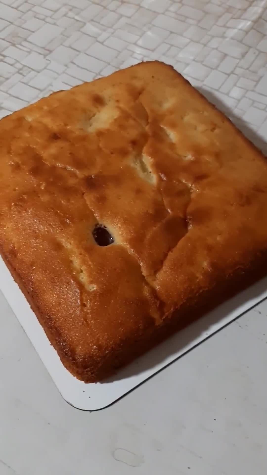 عکس مرحله 7 از دستور کیک کرمدار گیلاس🍒