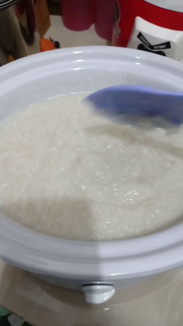 Foto langkah ke 4 dari resep Bubur Ayam Chinese (Slow cooker).