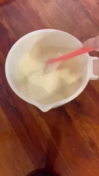 Foto langkah ke 3 dari resep Dessert Balok Susu (Gluten Free).