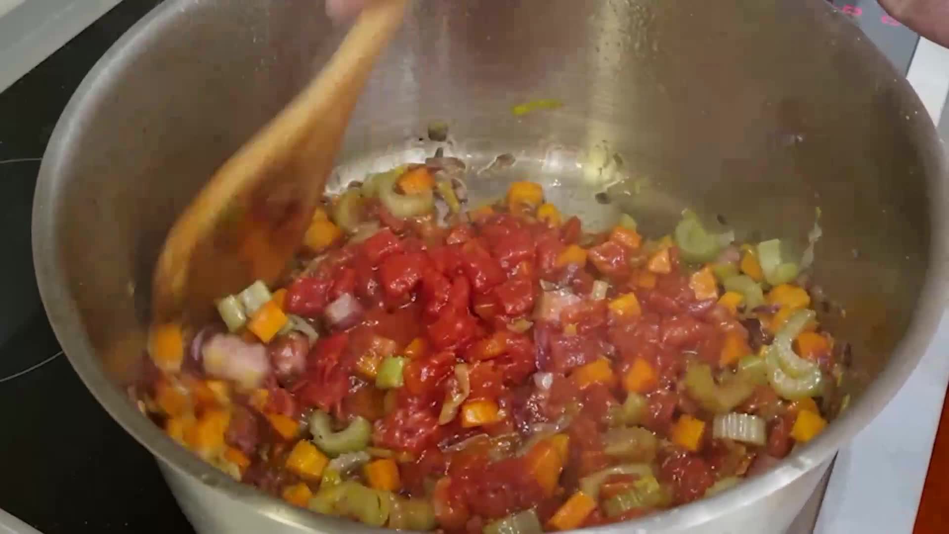 Minestrone leves genovai pestoval recept fázis 5 fotója