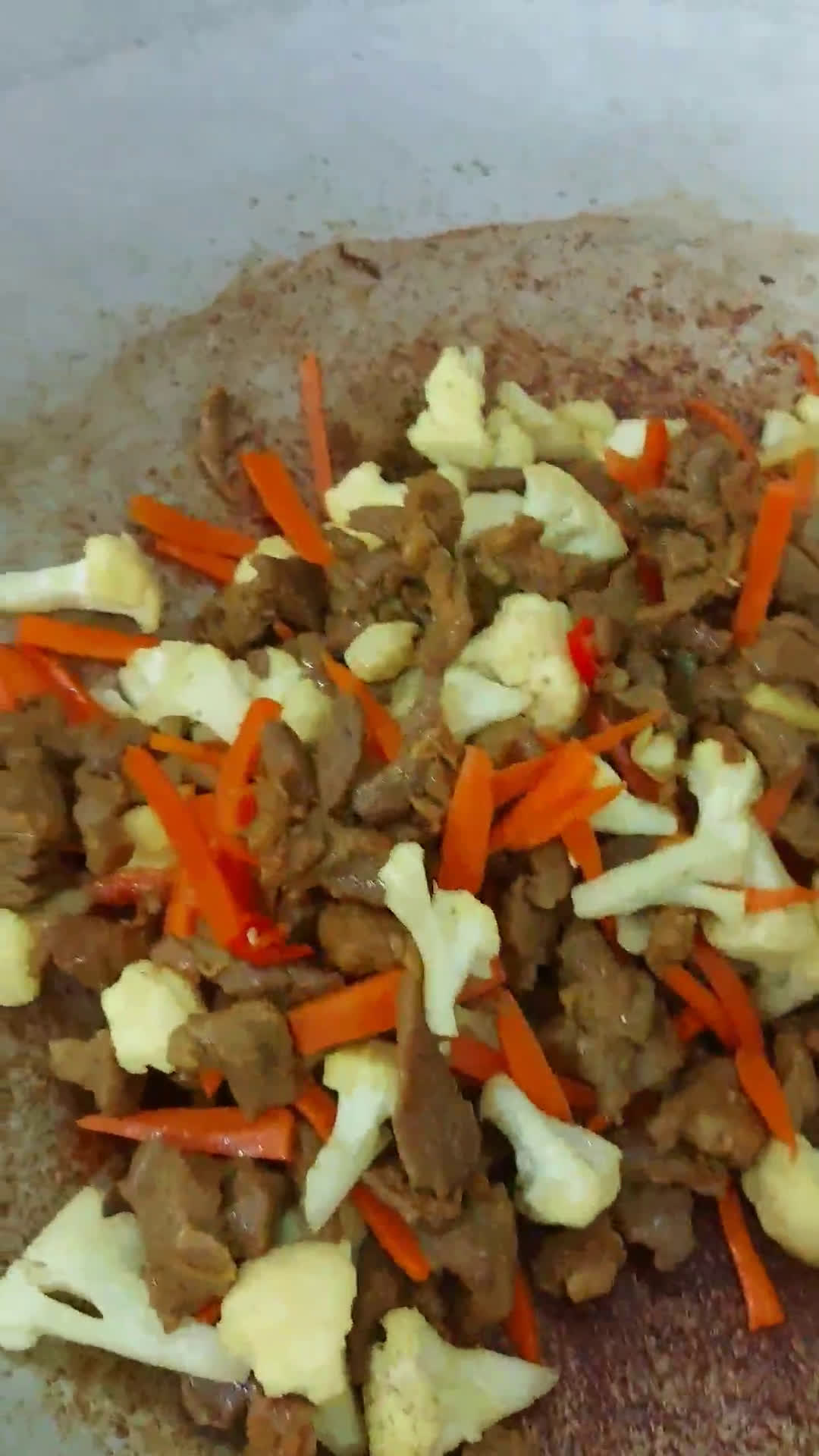 Gambar langkah 6 resipi Daging goreng kunyit (berjus).