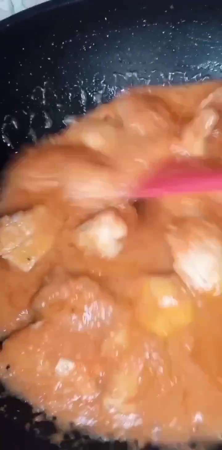 A picture of step 5 of Chicken Koila Karahi.