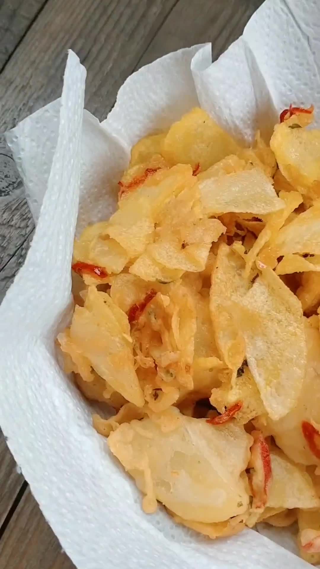 Foto langkah ke 5 dari resep Potato Bhajias.