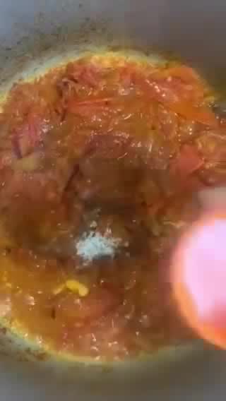 A picture of step 7 of Butter Chicken.