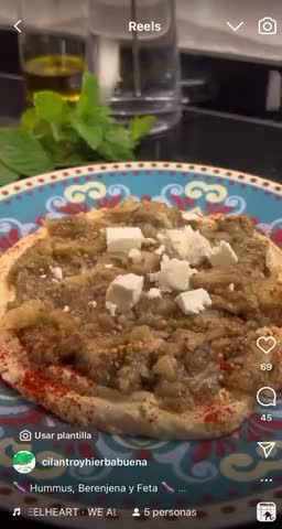 Foto del paso 4 de la receta: Dip de berenjena asada con hummus y queso feta