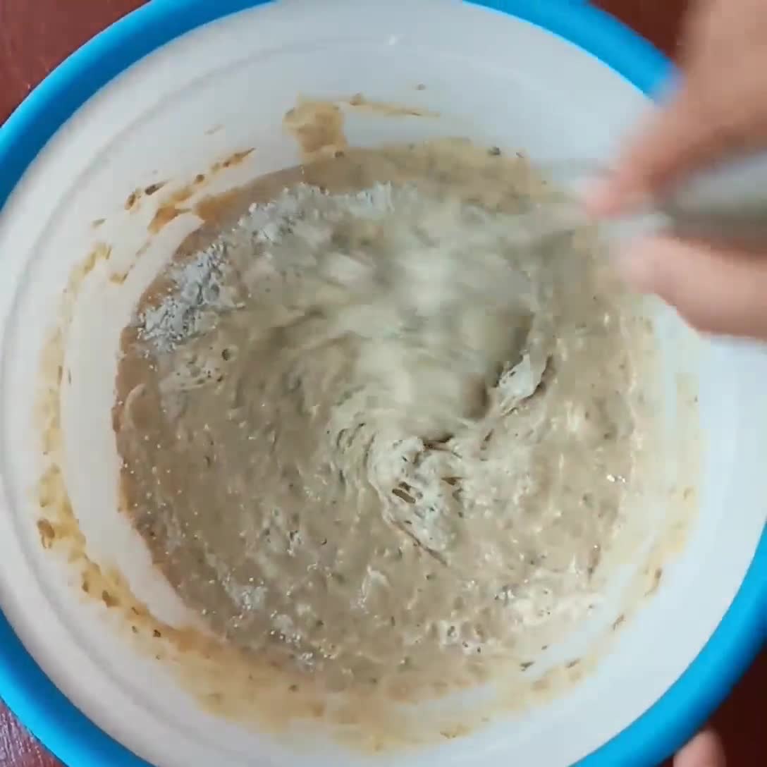 Foto langkah ke 2 dari resep Pancake Pisang Keju.