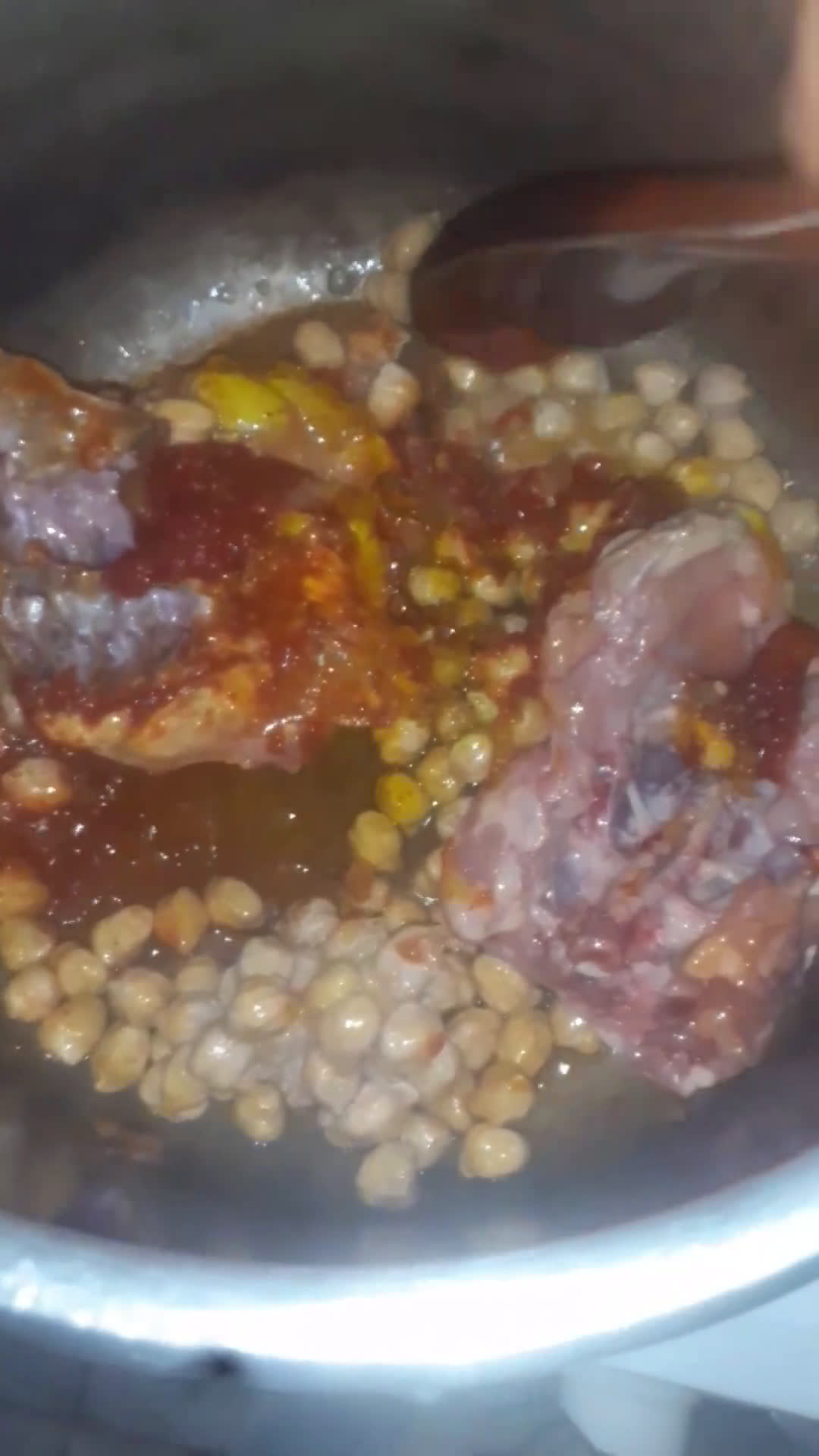 صورة لخطوة 3 من وصفة كرمب محشي باللحم المفروم مع مرقة بالحمص ولا اروع 😋😉