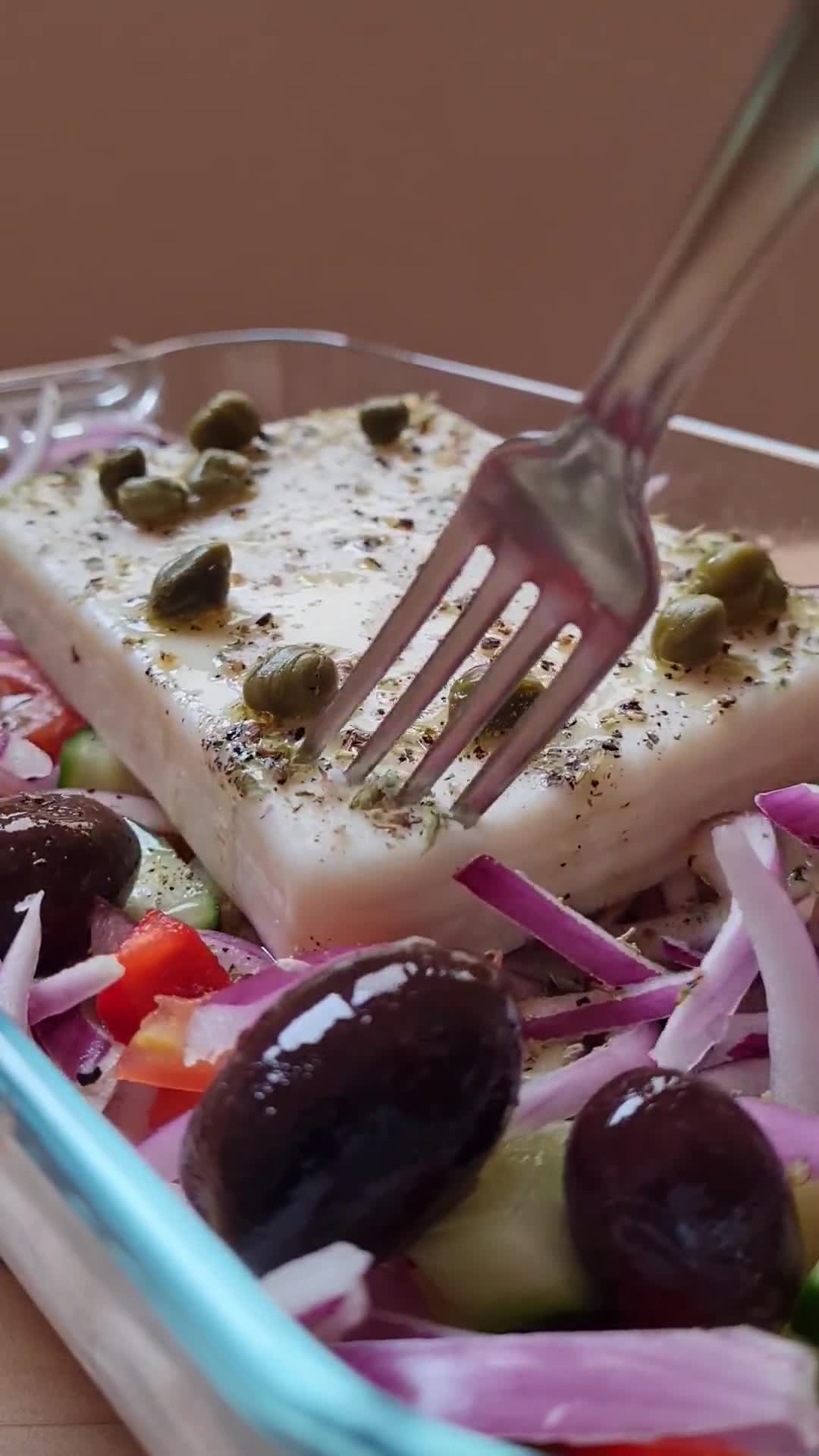 Foto del paso 5 de la receta: Horiatiki 🏺 Ensalada griega con queso Feta 🇬🇷 Grecia 🇬🇷