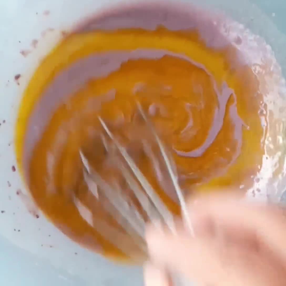 Foto langkah ke 5 dari resep Kue Lumpur Ubi Ungu.