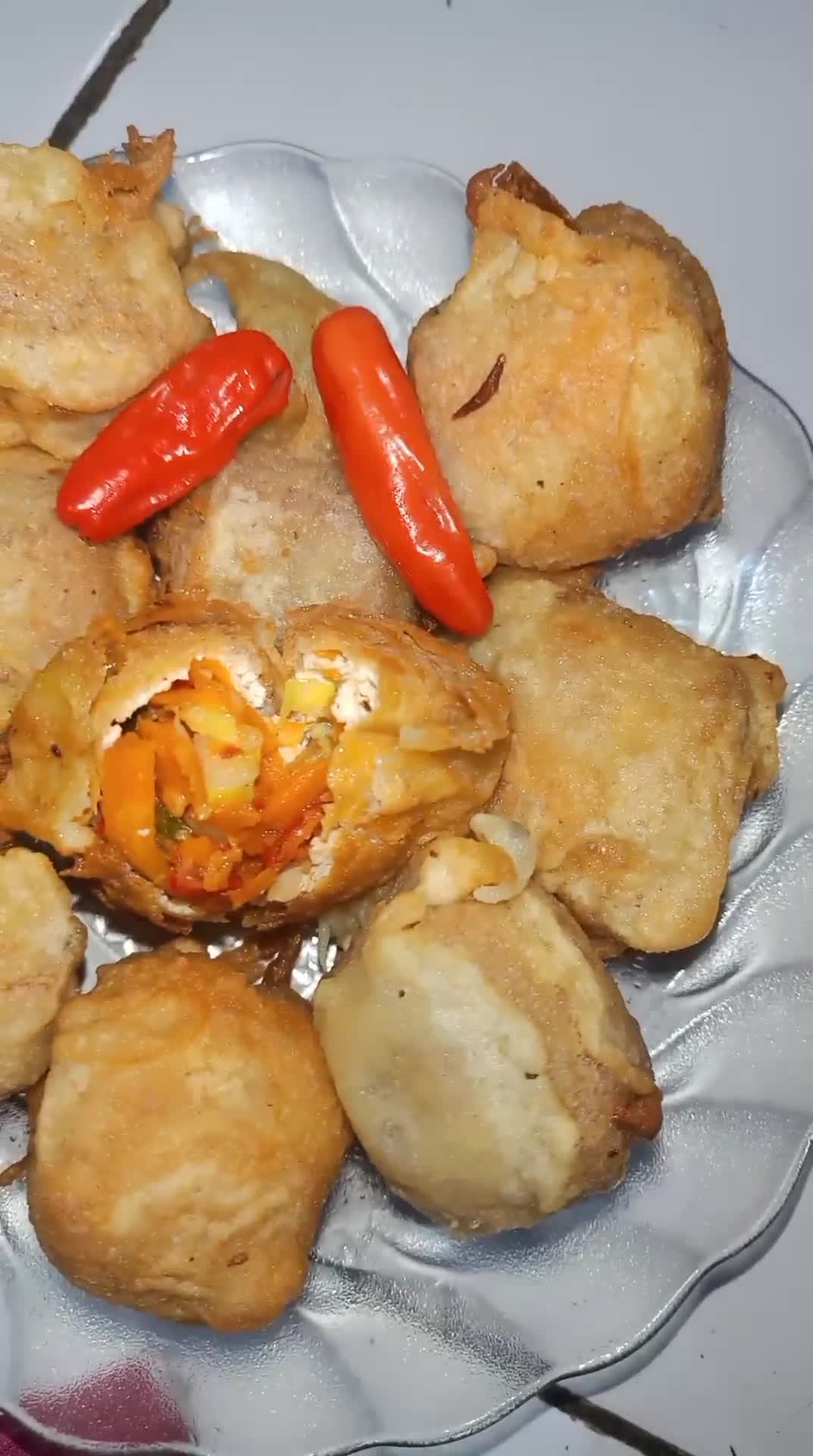 Foto langkah ke 10 dari resep Gehu Pedas / Tahu Pedas.