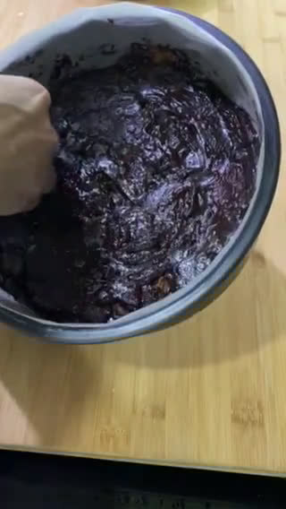 Gambar langkah 4 resipi Kek Batik Biscoff yang Melting 💖.