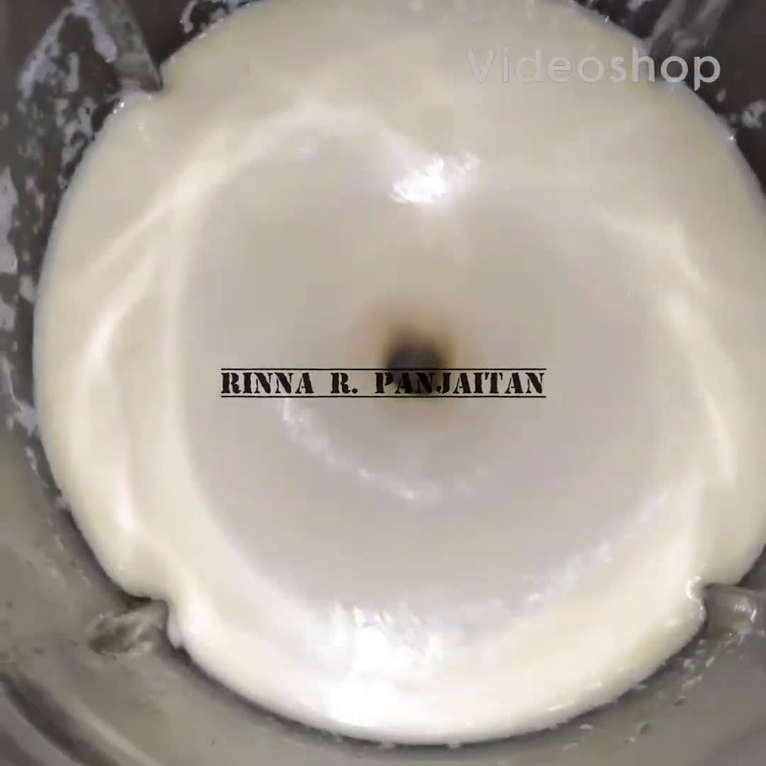 Foto langkah ke 9 dari resep BANANA SPONGE CAKE~ BOLU PISANG (Bikinnya pakai blender).