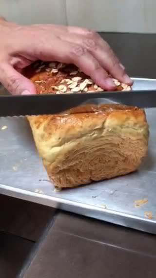 Foto langkah ke 6 dari resep OAT HONEY Loaf Bread ❤️❤️‍🔥❤️.