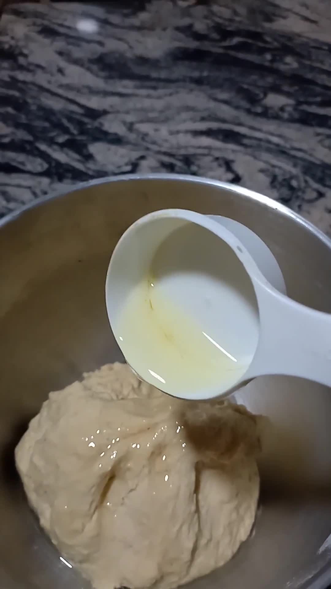 A picture of step 3 of Spiral bread rolls.