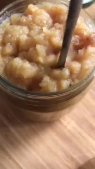 Foto del paso 8 de la receta: Mermelada especiada de manzanas con piel y sin azúcar añadido, al microondas
