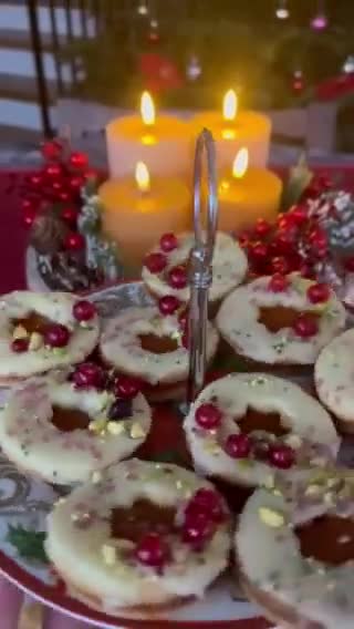 Karácsonyi mandulás linzer recept fázis 8 fotója