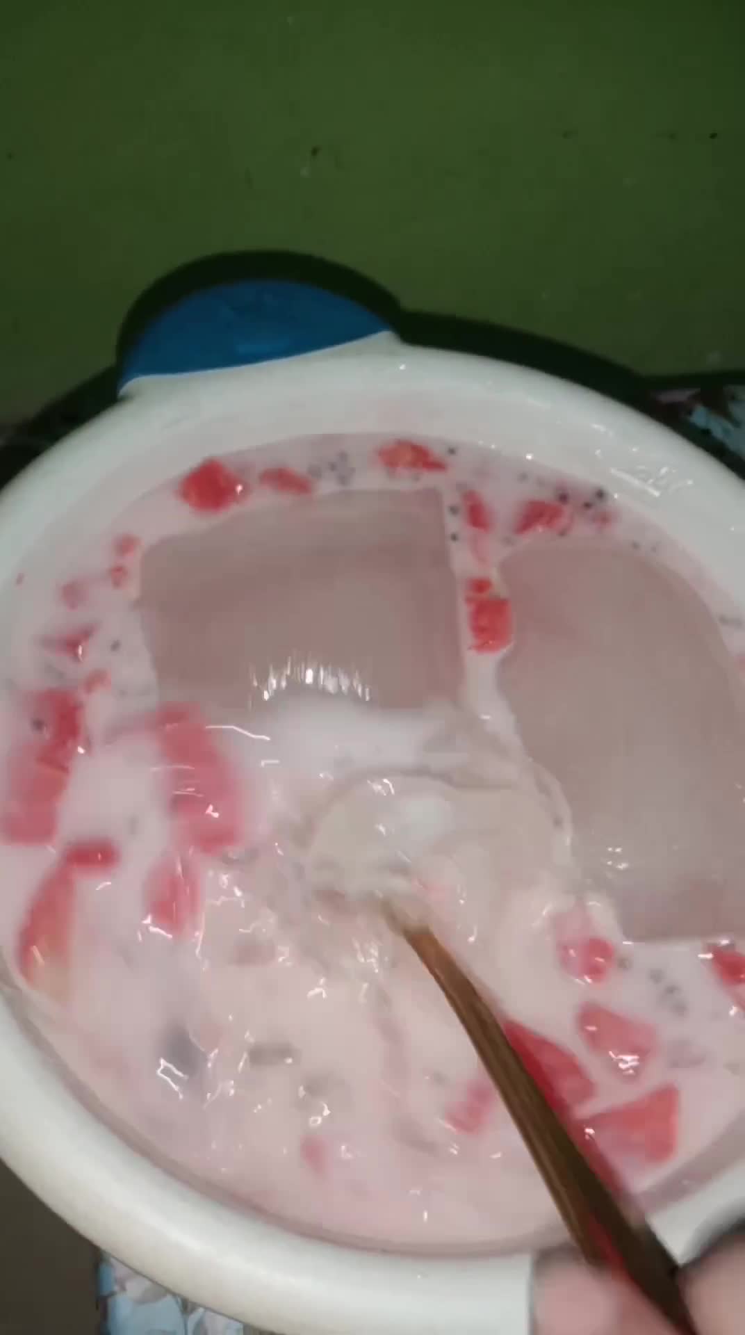 Foto langkah ke 4 dari resep Watermelon ice 🍉.
