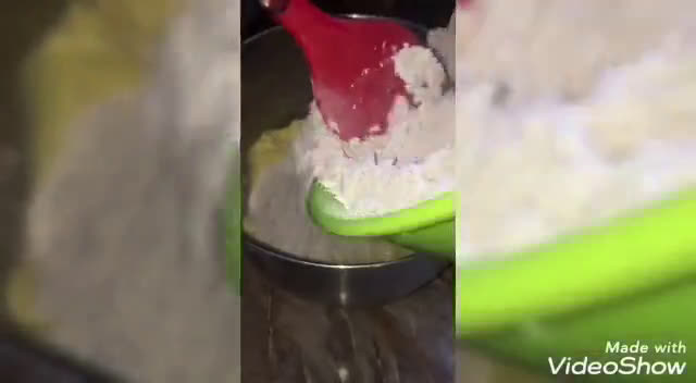 A picture of step 2 of Butter milk cookies.