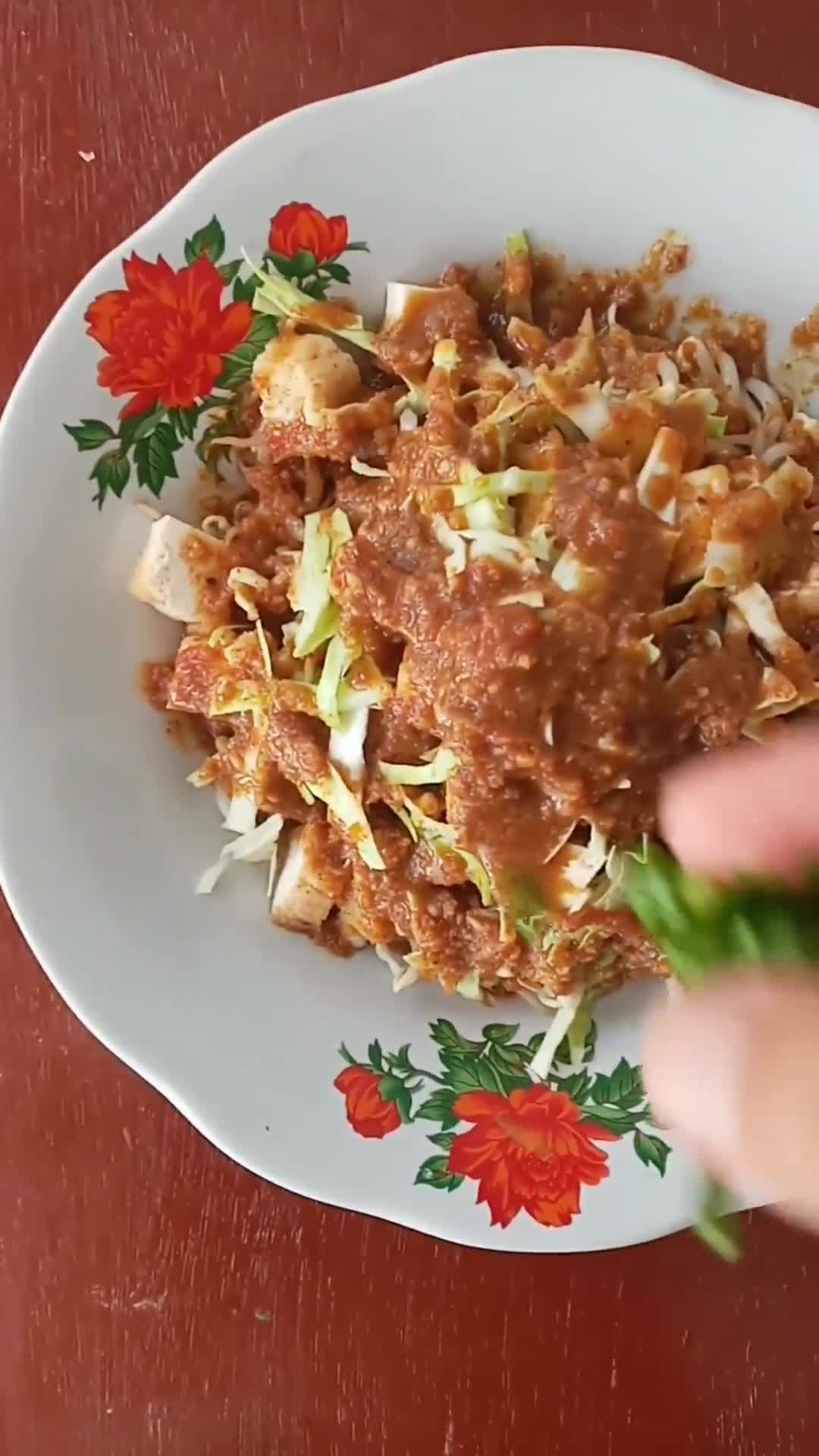 Foto langkah ke 3 dari resep Tahu Campur.
