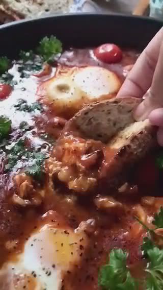 Gambar langkah 5 resipi 🍎🍳🥖 SHAKSHUKA MEDITERRANEAN STYLE.