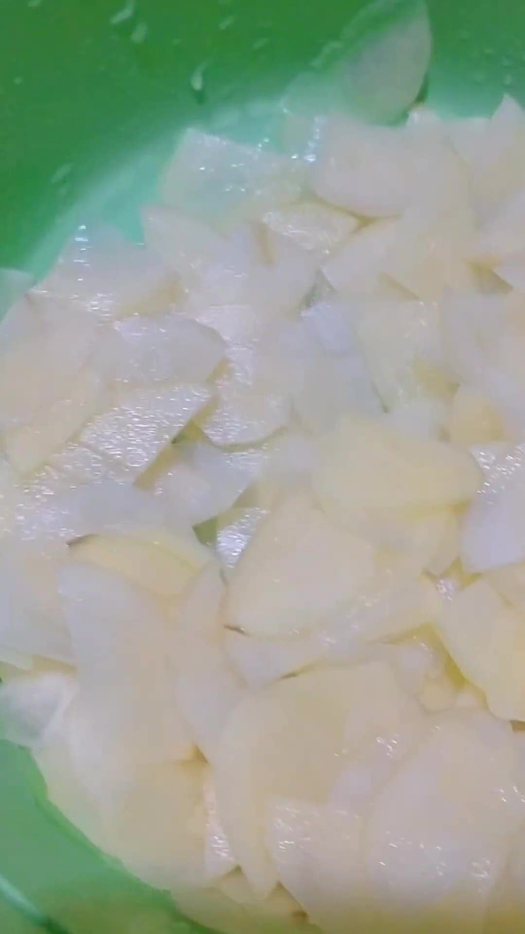 Foto langkah ke 1 dari resep Potato Bhajias.