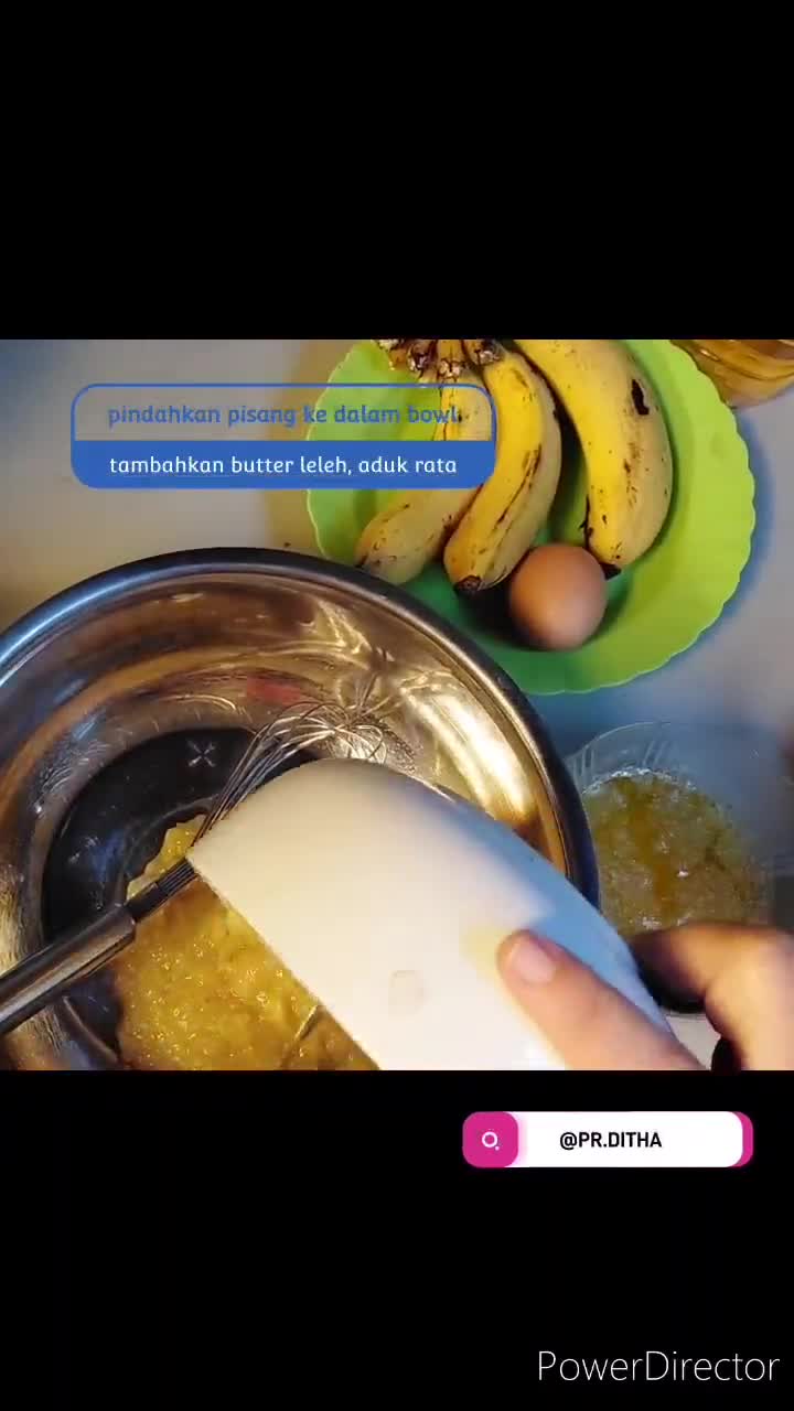 Foto langkah ke 2 dari resep 71. Banana Bread.