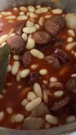Foto del paso 6 de la receta: Judías con compango asturiano