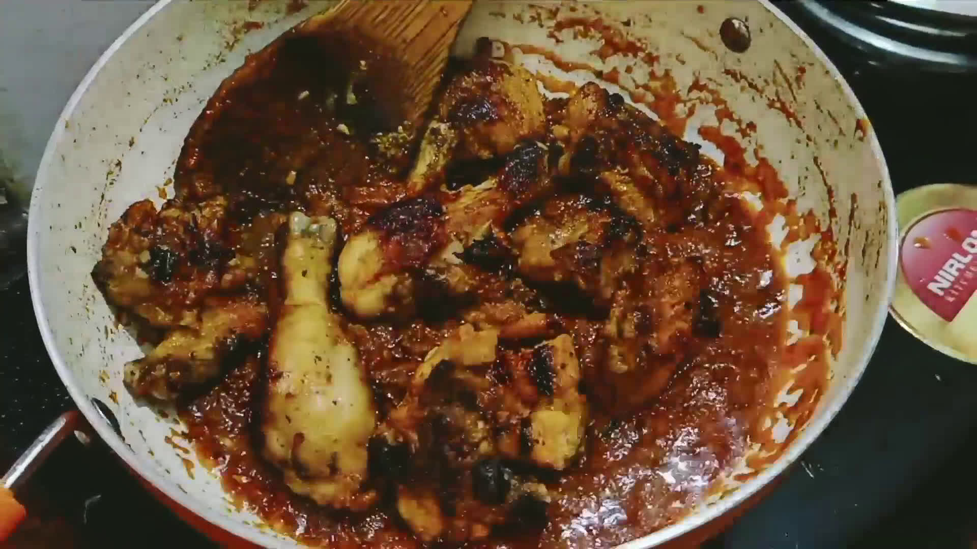 A picture of step 5 of Grilled Chicken Masala.