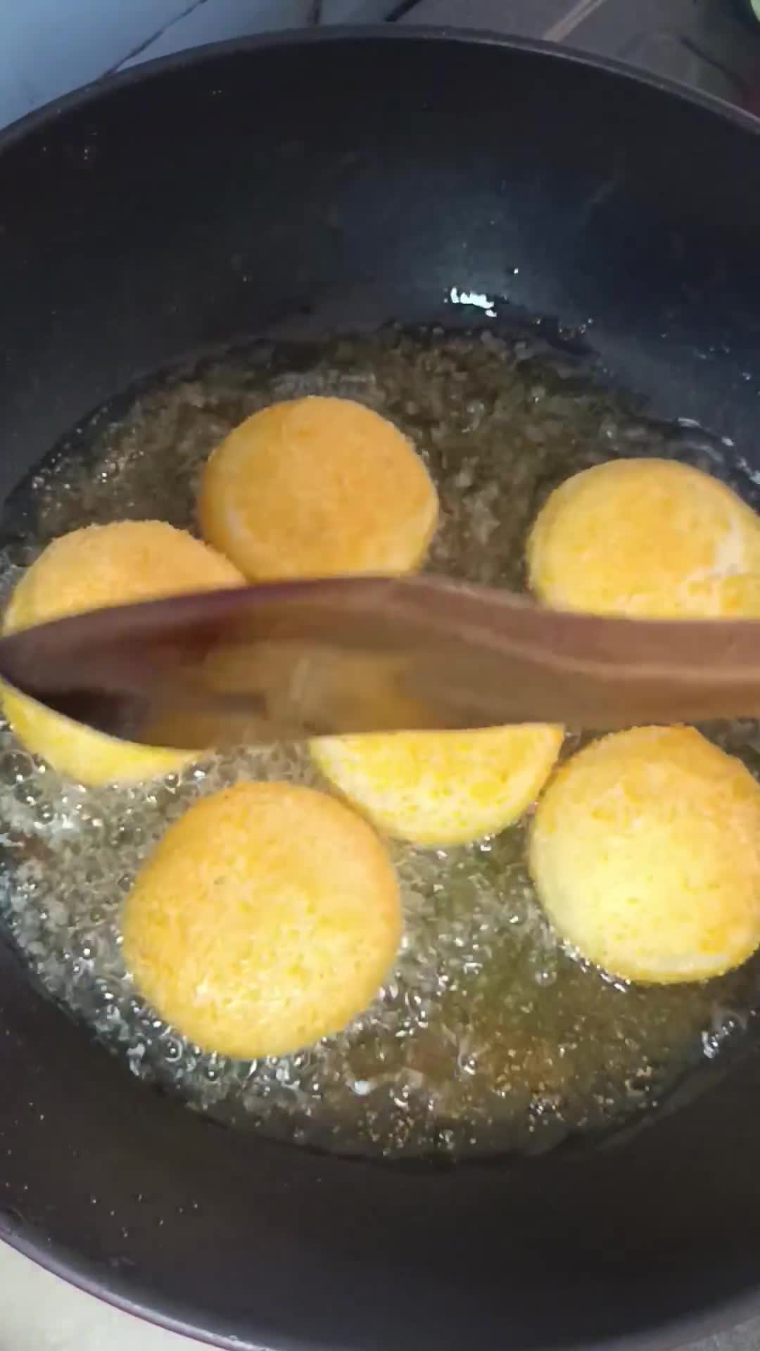 Foto langkah ke 5 dari resep Roti Goreng Isi Ayam.