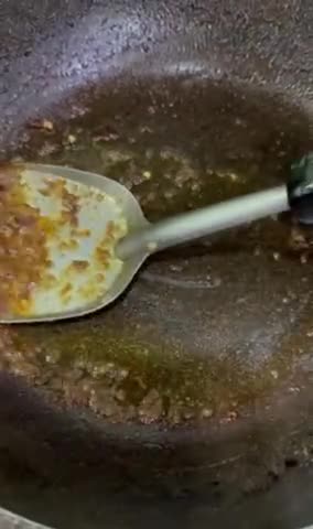 Gambar langkah 6 resipi Kacang Buncis Tumis Udang & Cendawan Shimeji.