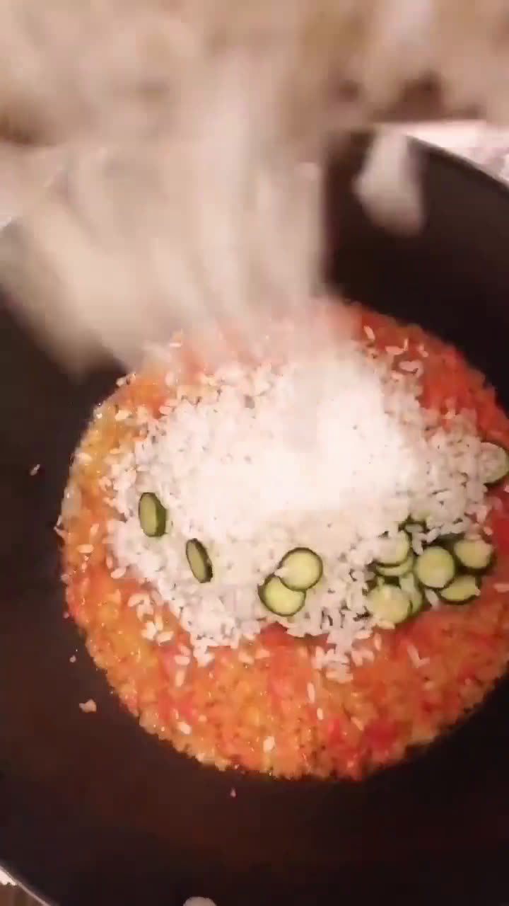 Une image de l'étape 1 de Crousti cabillaud a la djamicoo riz quinoa légumes 🌾🌶️.