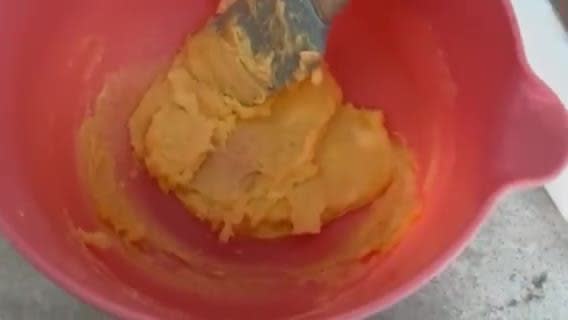 A picture of step 1 of Easy Almond Cookies #eggless.