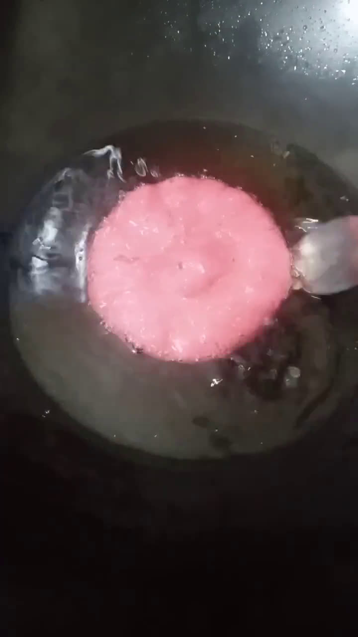 Gambar langkah 5 resipi Cucur Jawa/Penjaram/penyaram.