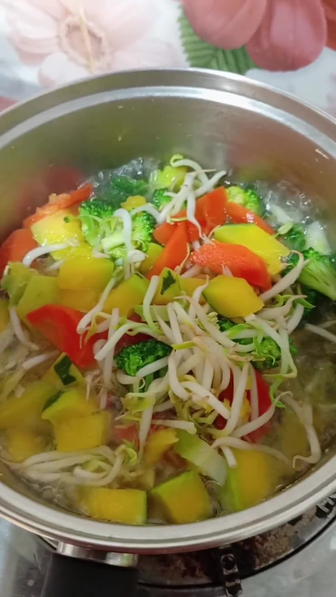 Foto langkah ke 5 dari resep Sayuran Bening.