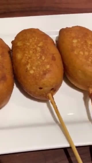 A picture of step 8 of Homemade Corn Dogs.