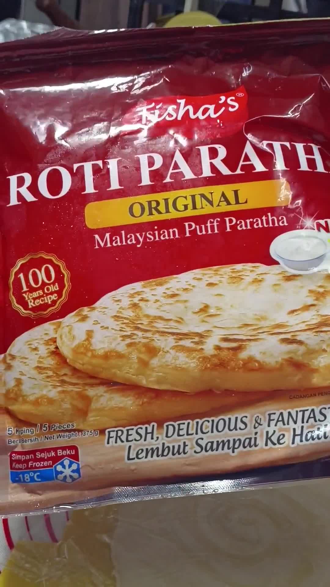 Gambar langkah 1 resipi Paratha Sosej.
