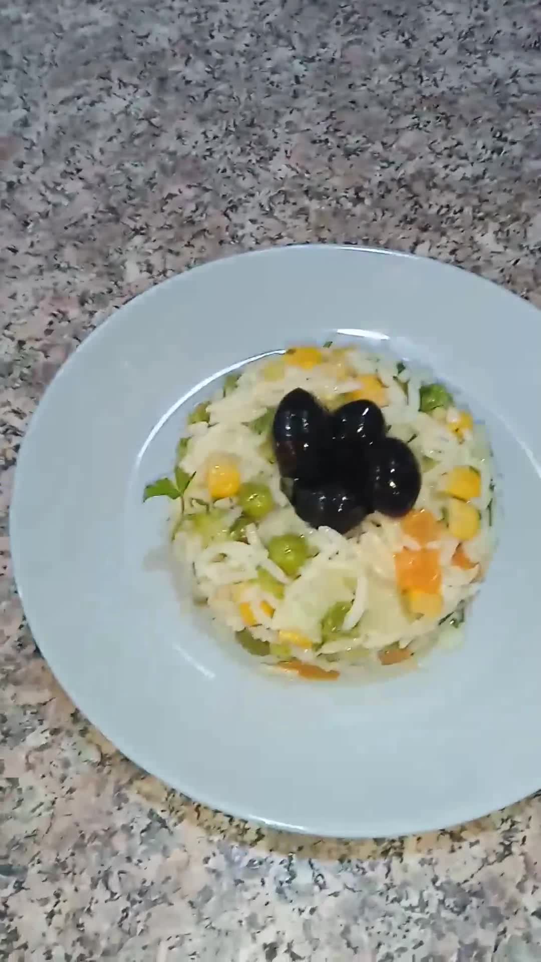 Une image de l'étape 4 de Salade de riz printanière.