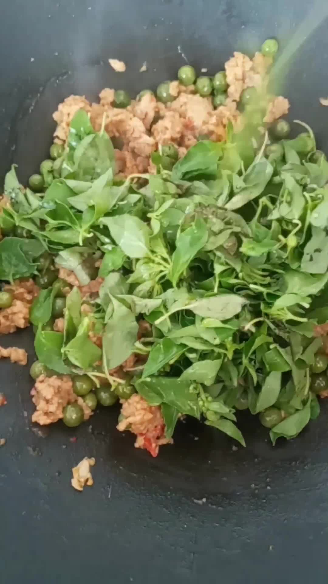 Foto langkah ke 4 dari resep Ulukutek Oncom Leunca.